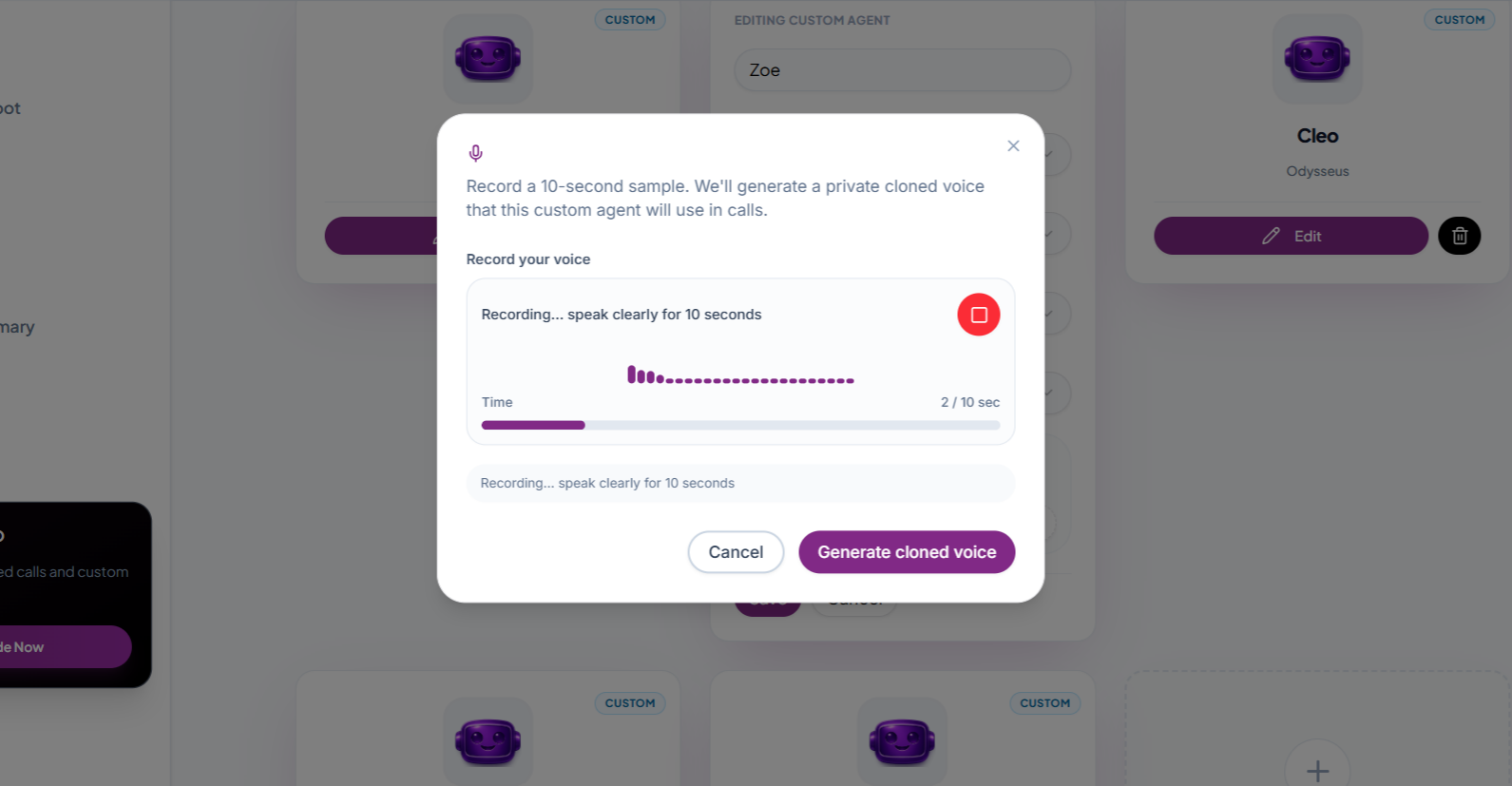 Voice Chatbot Integration